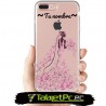 Case Estuche vintage  vestido flor