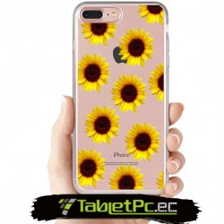 Case Estuche vintage girasoles