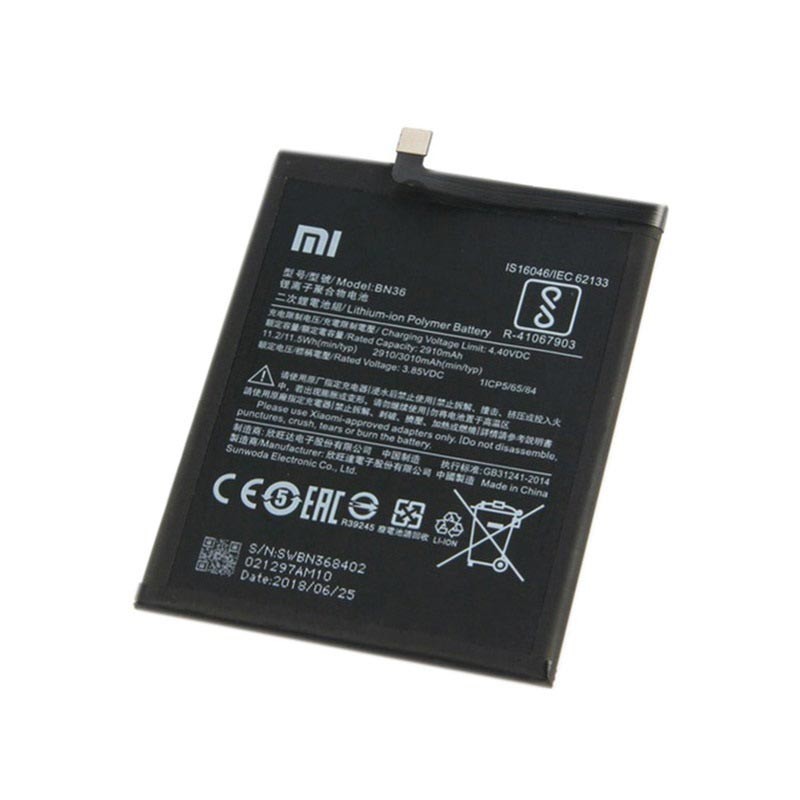 Batería Xiaomi Mi A2/ 6X (BN36)