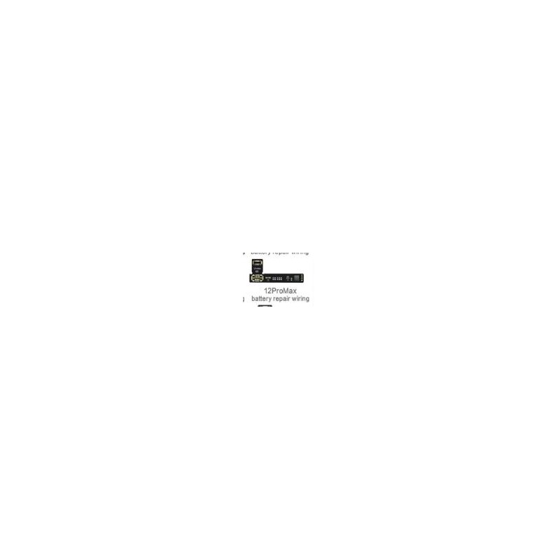 Flex en Blanco Repair Battery Iph 12 Pro Max (I2C)