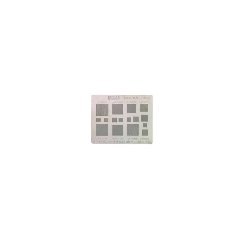 stencil universal para reballing