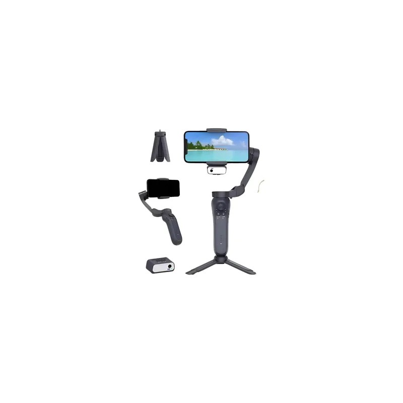 Soporte L7 pro plus estabilizador para celular 360 con mando bluetooth IA