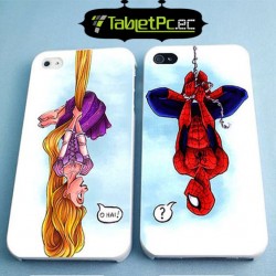 Case Estuche parejas spiderman